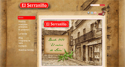 Desktop Screenshot of elserranillo.com